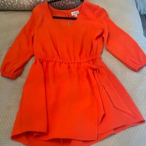 Evereve romper with three-quarter length sleeve